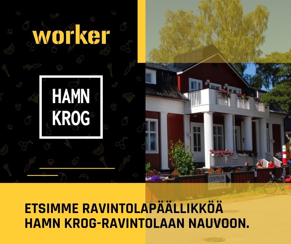 Etsimme ravintolapäällikköä Nauvoon